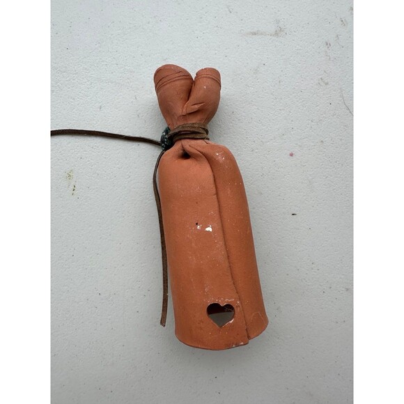 Unbranded Southwestern Decorative Tribal Turtle Impression Terracotta Figurine - Picture 4 of 6